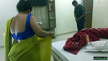 Indian businessman pleasures a sultry hotel maid in Kolkata with explicit audio