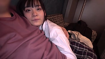 Amateur Japanese teen gets turned on by older friend's fingering and has intense orgasm